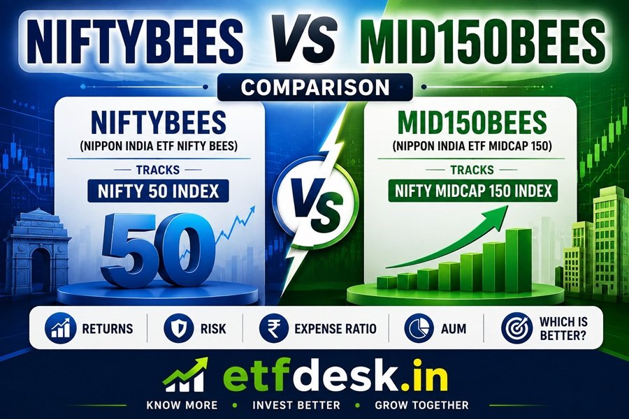 niftybees vs mid150bees comparison